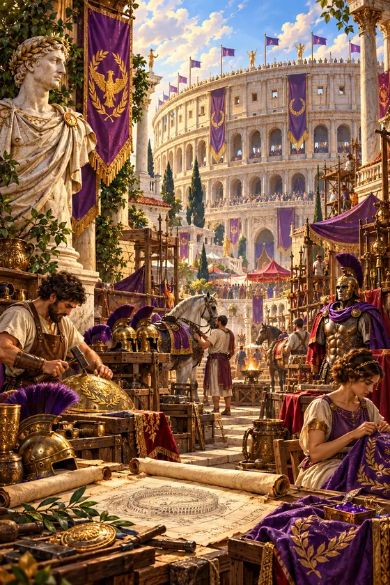 Illustration du monde Rome.
